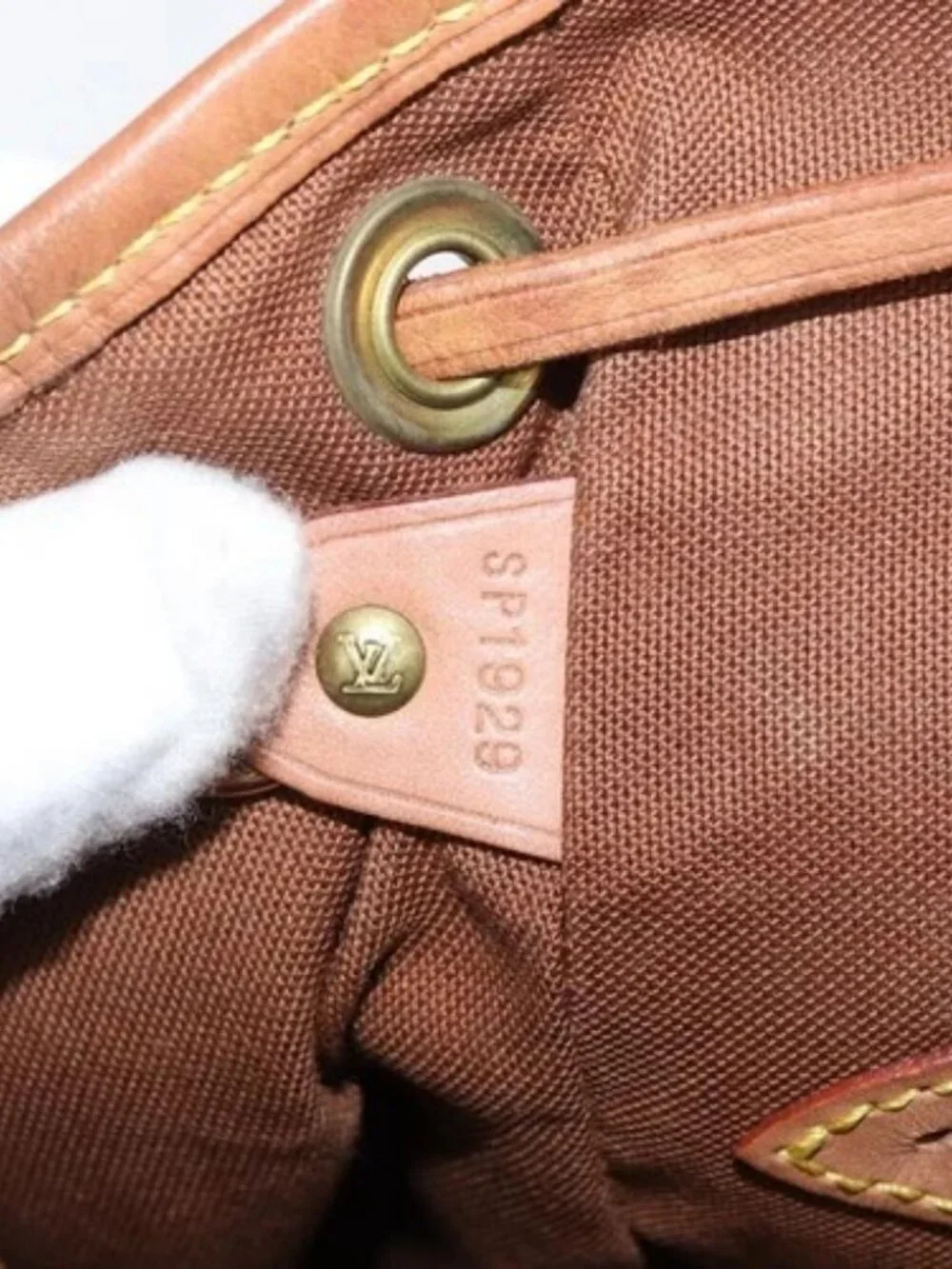 LOUIS VUITTON Monogram Montsouris MM Backpack M51136 LV Auth ka4016A